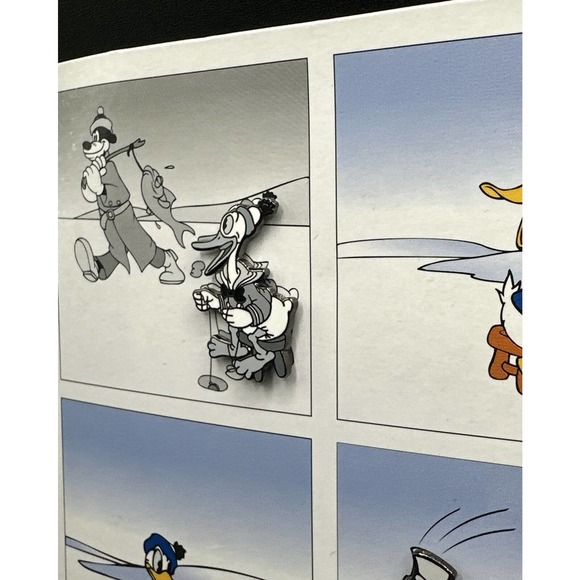 Rare Pin 59685 Donald Duck Comic Strip 70th Anniversary Card Set 6 Pin Set Mint - Picture 4 of 13